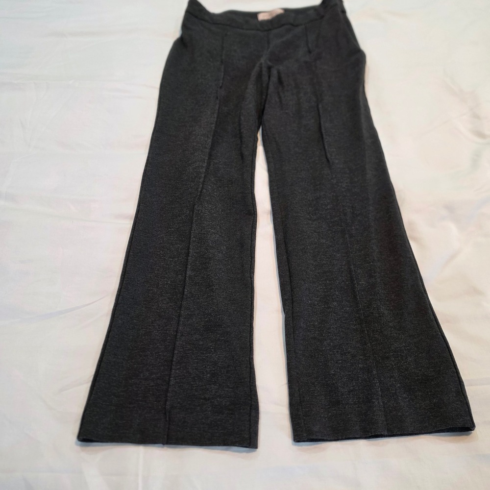 Philosophy Republic Clothing Trousers Women PM Gray Excellent Petite Knit Crease
